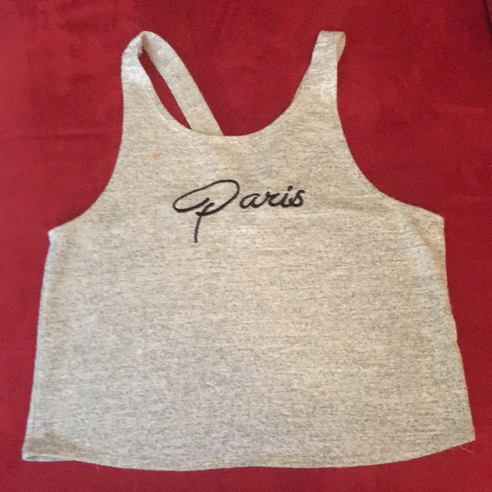 SOLD‼️ Gray crop top